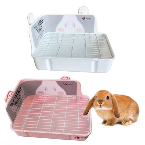 steel rabbit potty box|Galvanized Rabbit Litter Box .